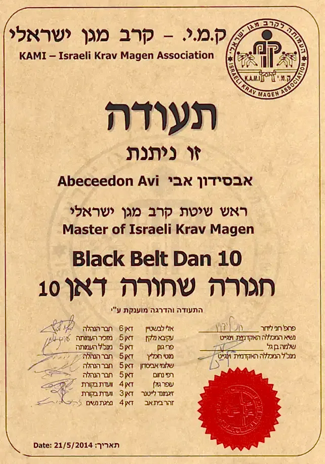 Avi Abeceedon Sertifika 4