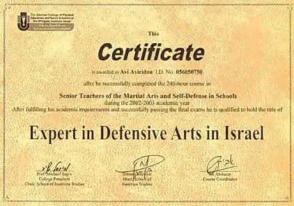 Avi Abeceedon Sertifika 5